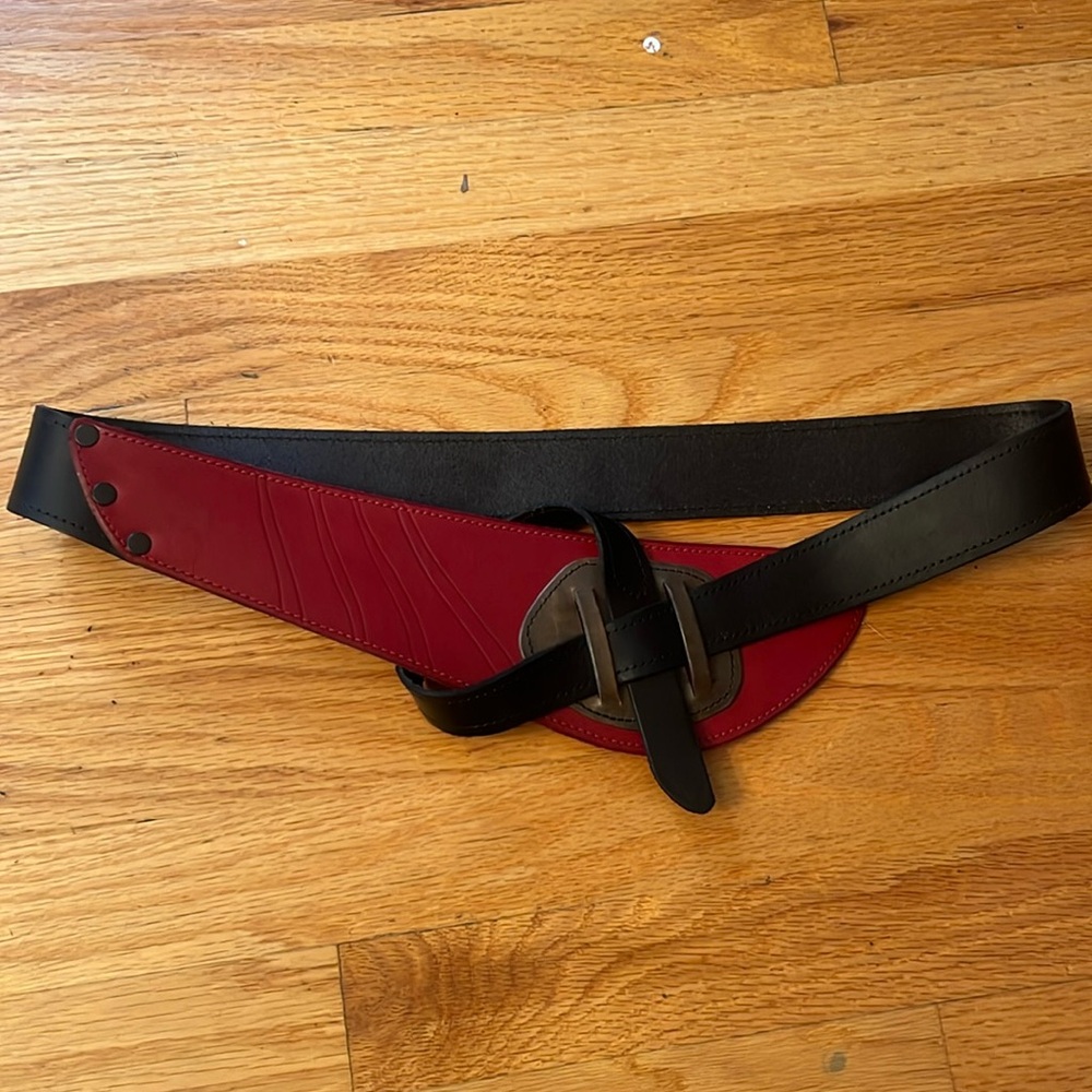 super funky cool leather belt